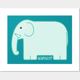 Elephant Posters and Art